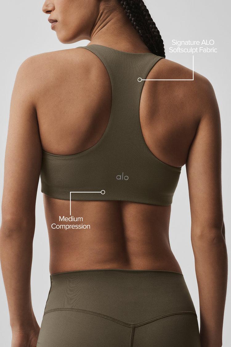 3" ALO Softsculpt High-Waist Precision Short - Olive Tree Product Image