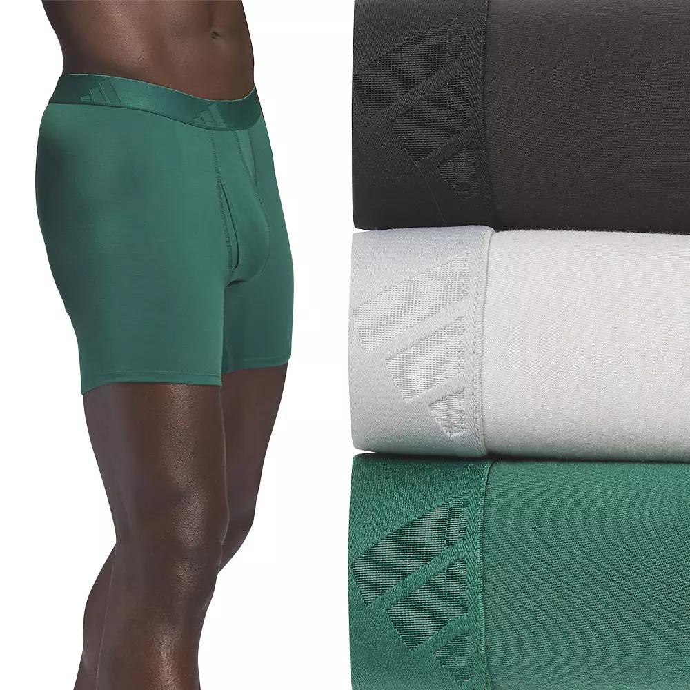 Men's adidas 3-Pack Luxe Comfort Boxer Briefs,  Product Image
