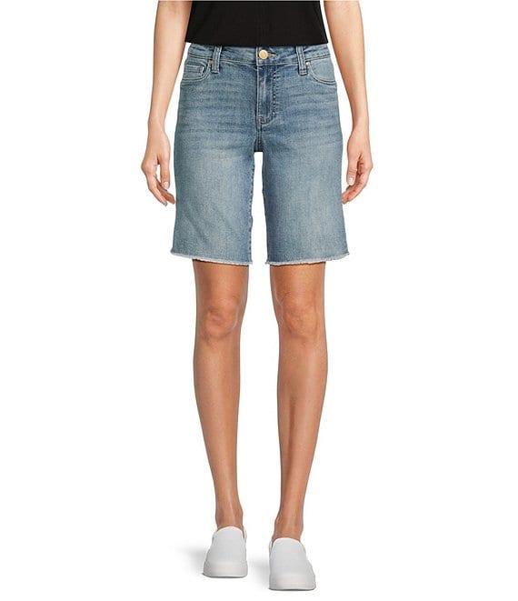 KUT from the Kloth Natalie Bermuda Mid Rise Shorts Product Image
