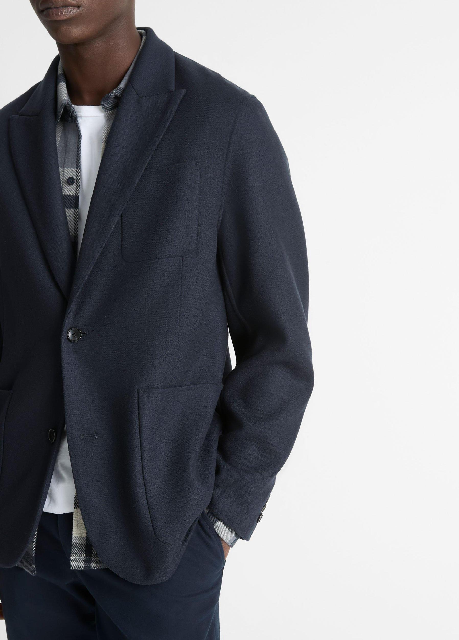 Italian Splittable Wool-Blend Blazer Product Image