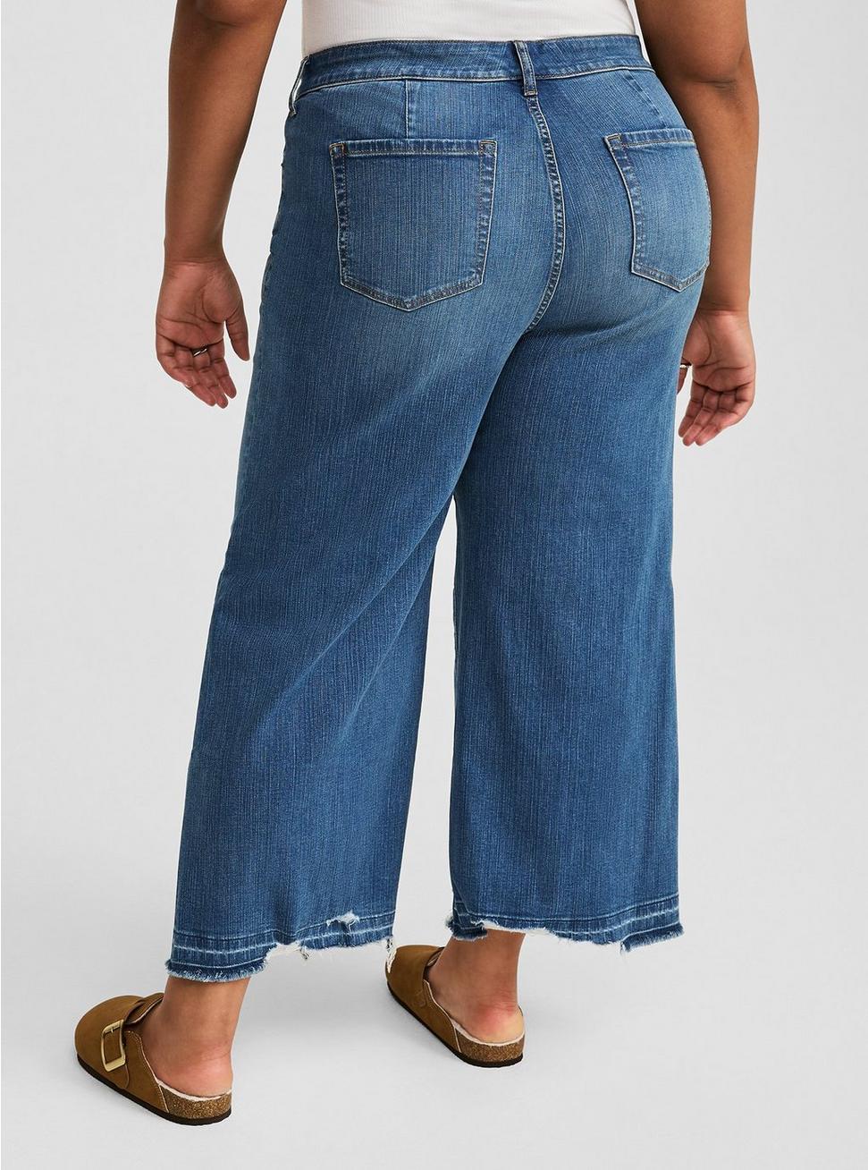 Crop High-Rise Wide Leg Jean Product Image