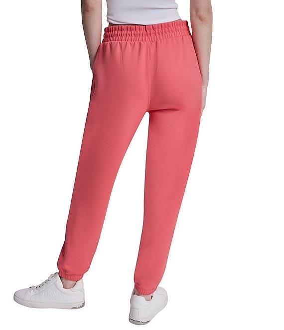 DKNY Sport by Donna Karan Coordinating Highline Ribbed Mid Rise Joggers Product Image