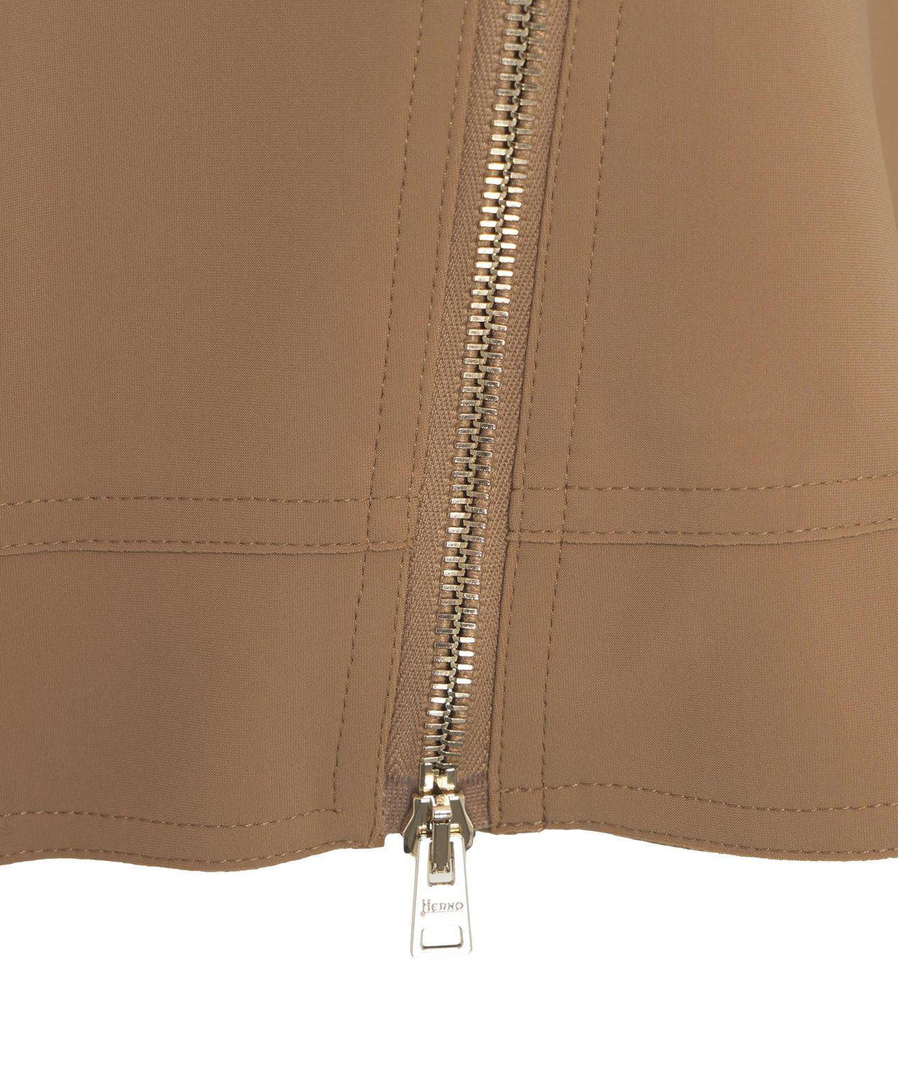 Cropped jacket in scuba Product Image