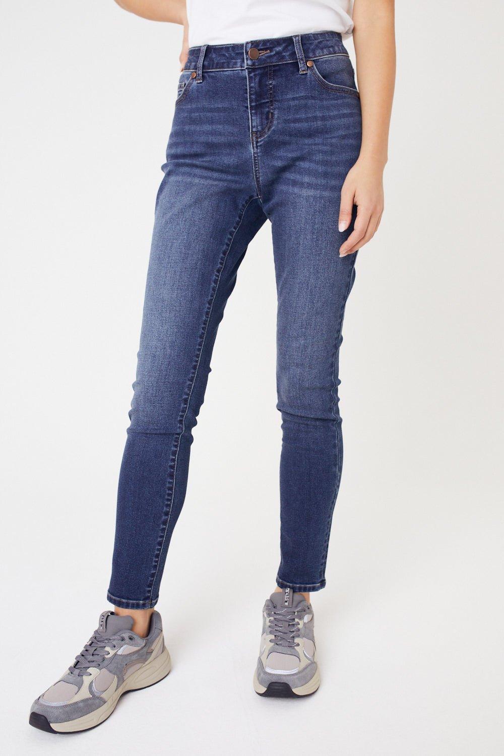 Dressbarn Incrediflex Denim Fit Solution 5 Pocket Skinny Jean - Misses Product Image