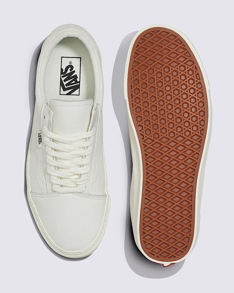 Old Skool Lux Shoe in White| Vans US Product Image