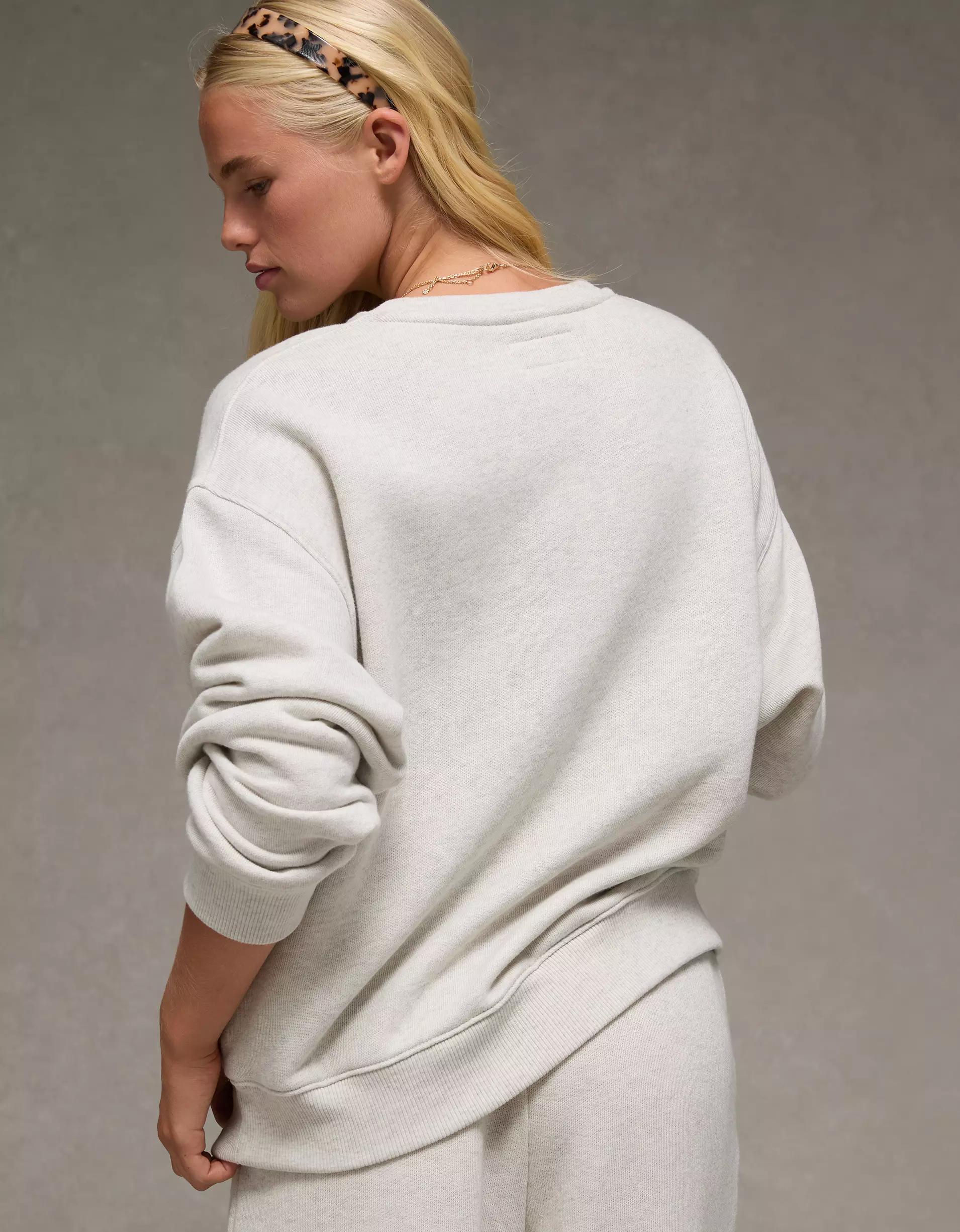 AE NFL San Francisco 49ers Graphic Relaxed Fit Sweatshirt Product Image