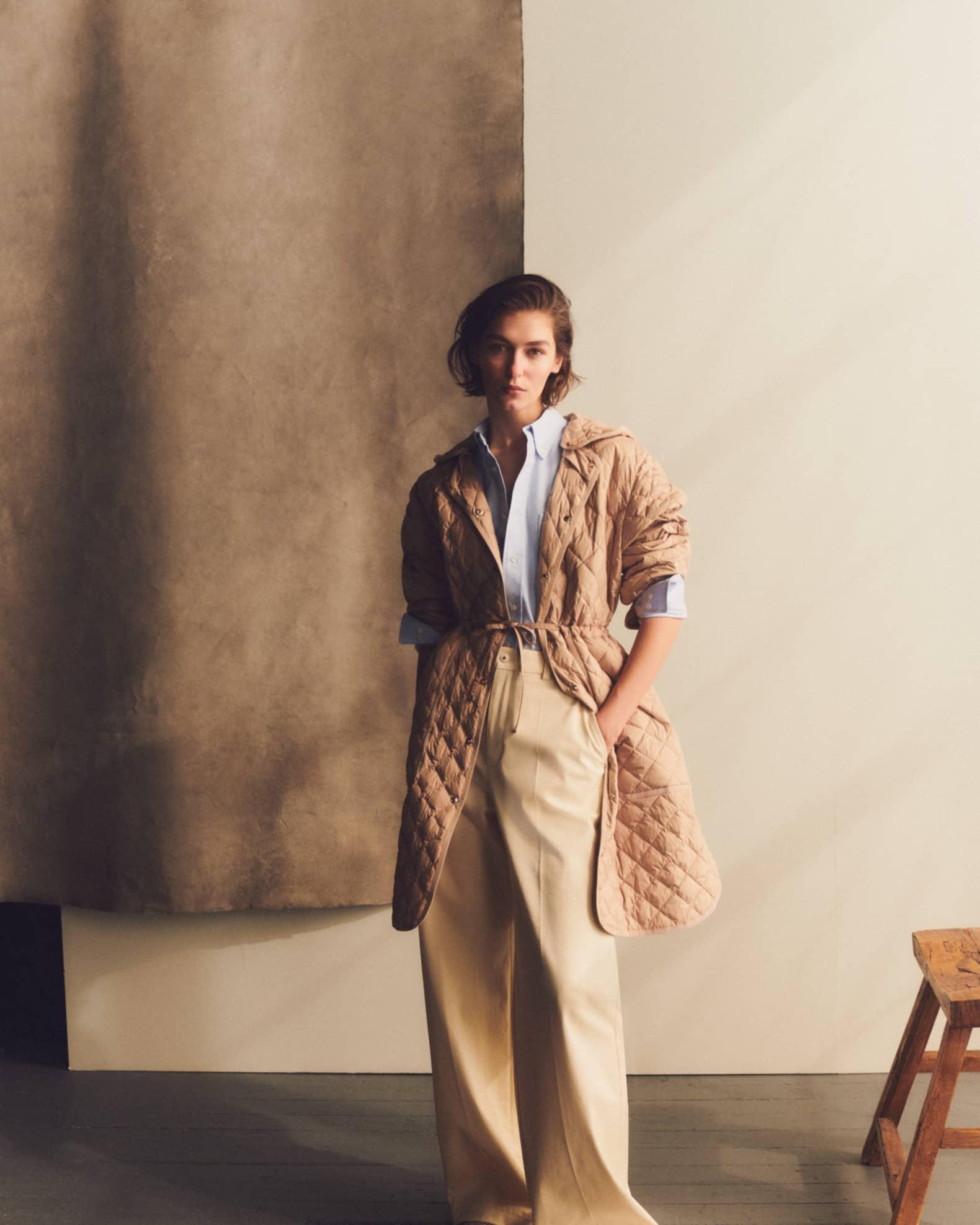 Woven Leather Loafers  Product Image