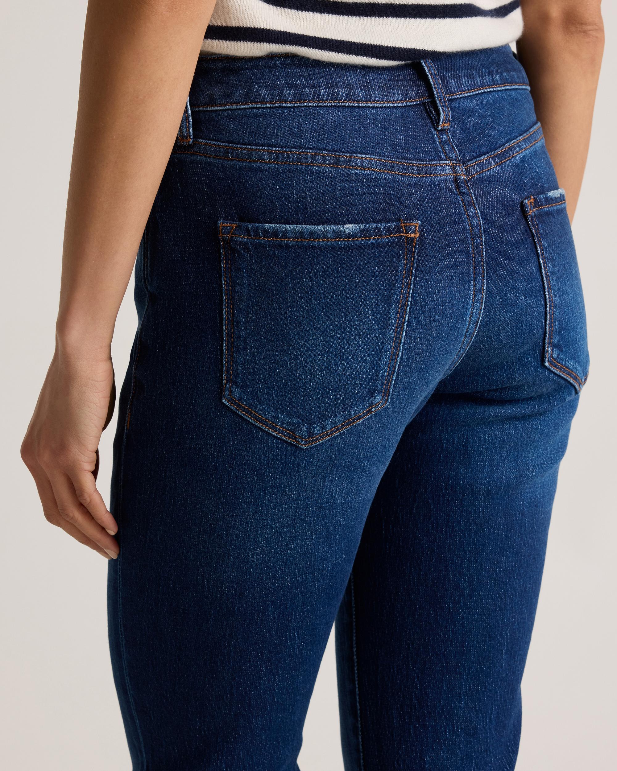 Quince | Women's Luna Stretch Slim Boyfriend Jeans Organic Cotton Product Image