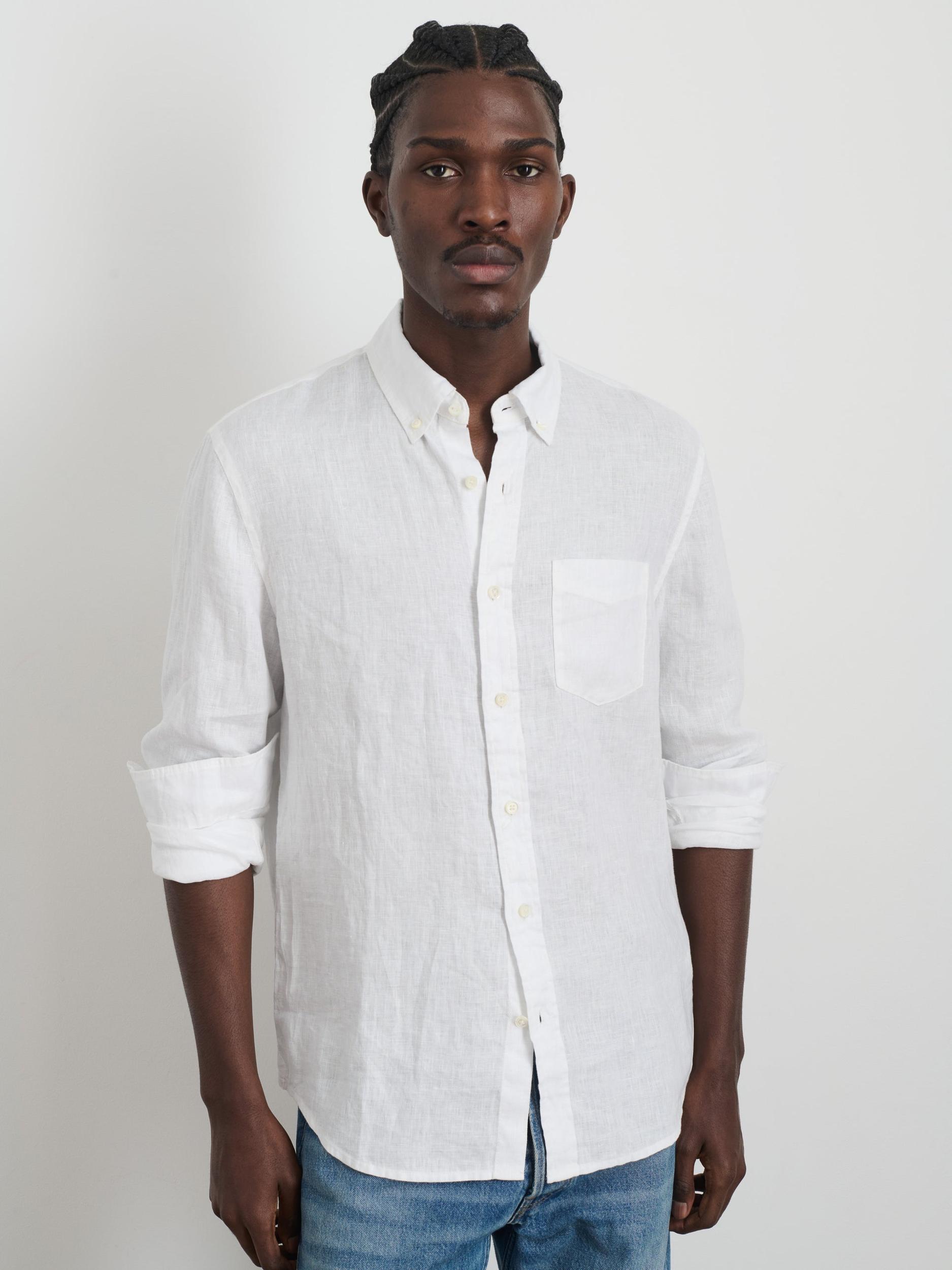Mill Shirt in Linen Product Image