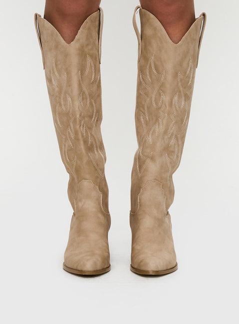 Billini Urson Boots Taupe Product Image