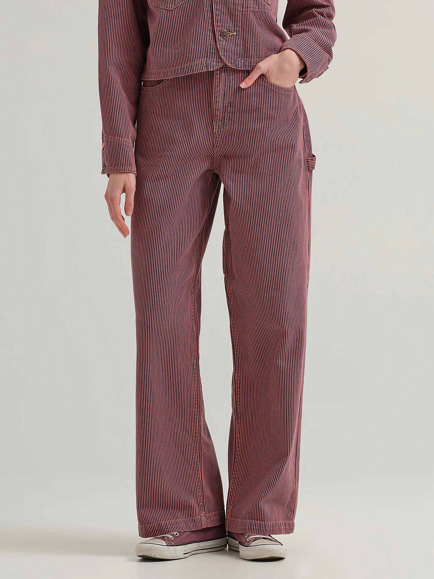 Women's Lee® x Crayola® Limited Edition Colors Loose Straight Carpenter Jean | Women's Jeans | Lee® Product Image