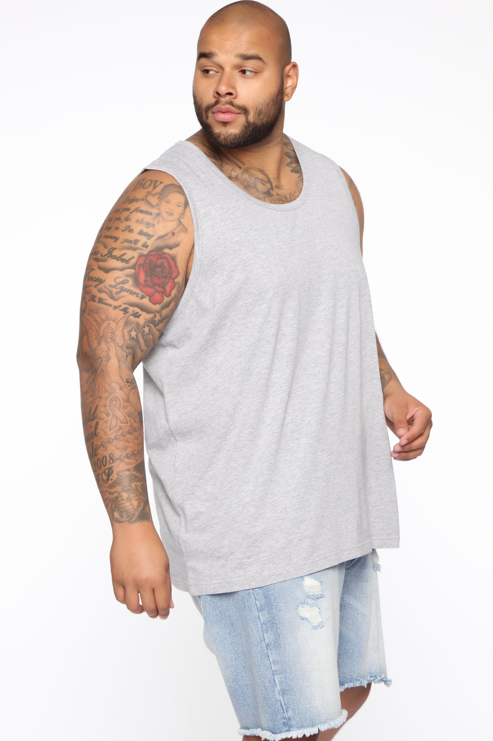 Essential Tank Top - Grey Product Image