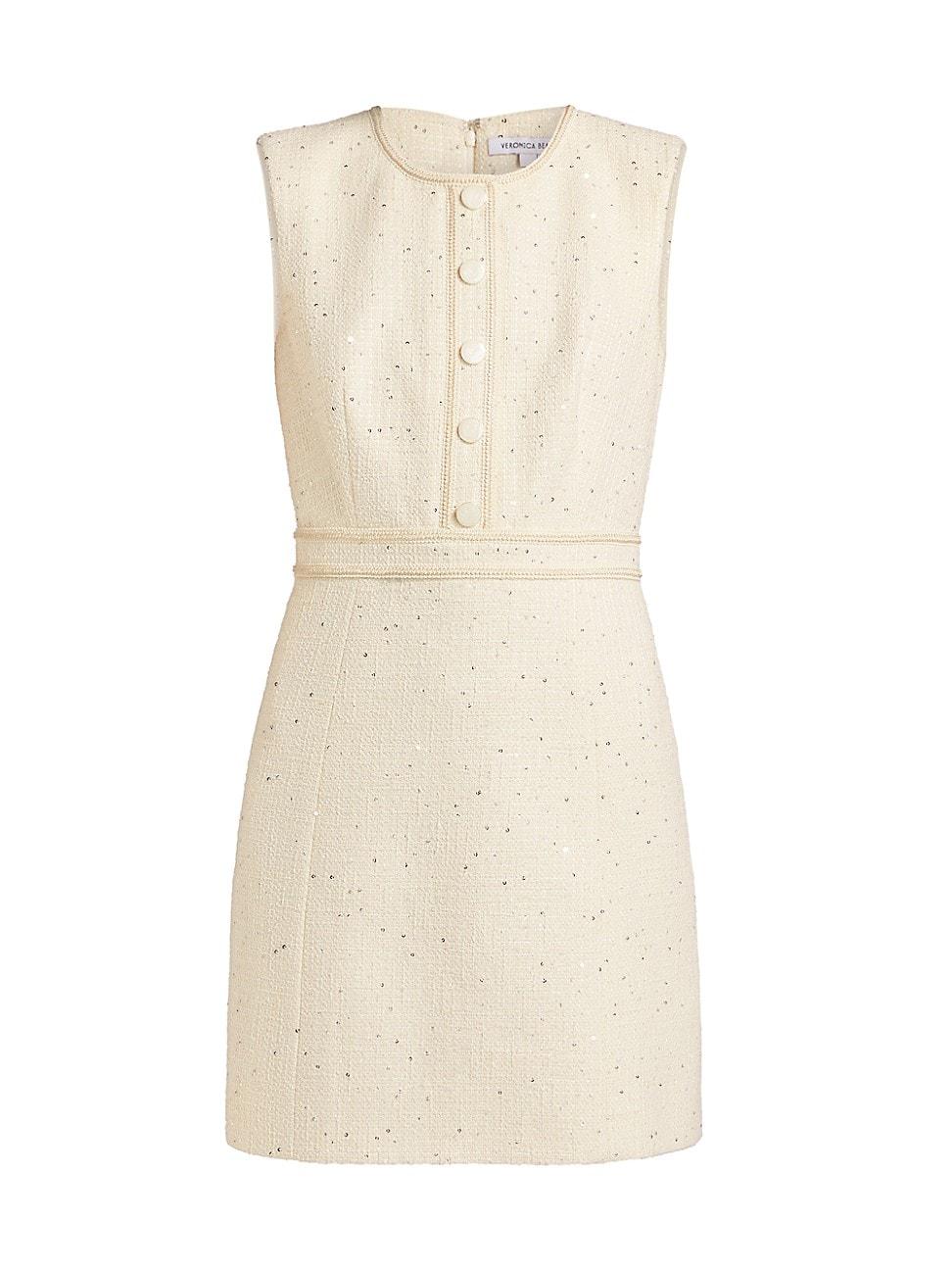 Womens Julie Tweed Sheath Minidress Product Image