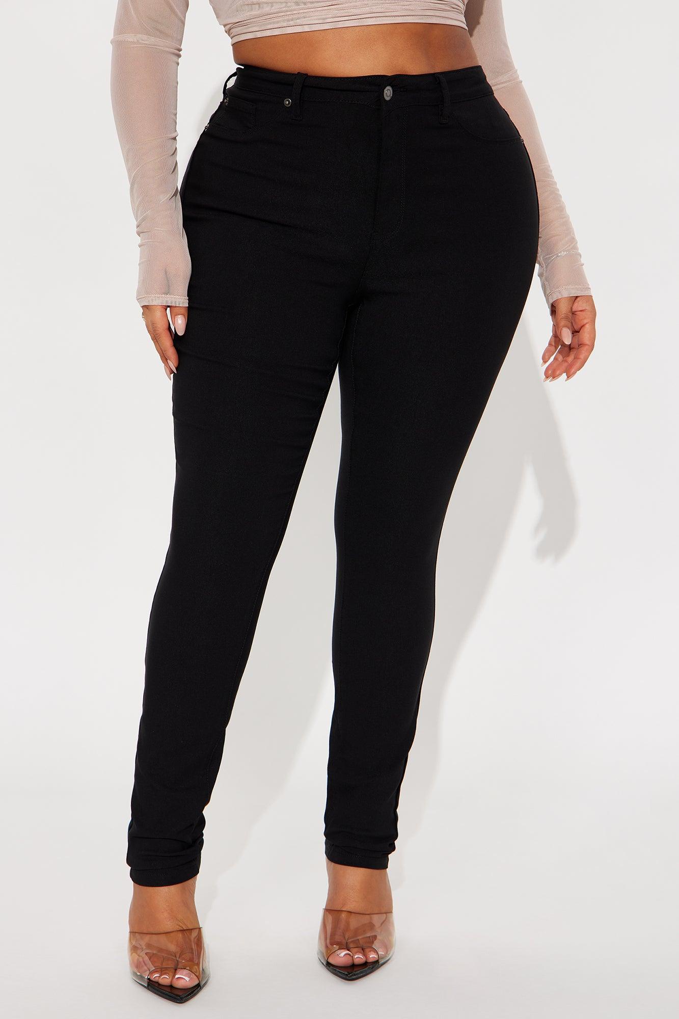 Tall Hyperstretch Skinny Pants - Black Female Product Image