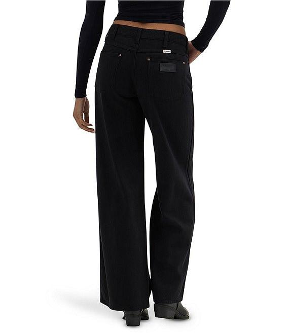 Wrangler World Wide Mid Rise Wide Leg Jeans Product Image
