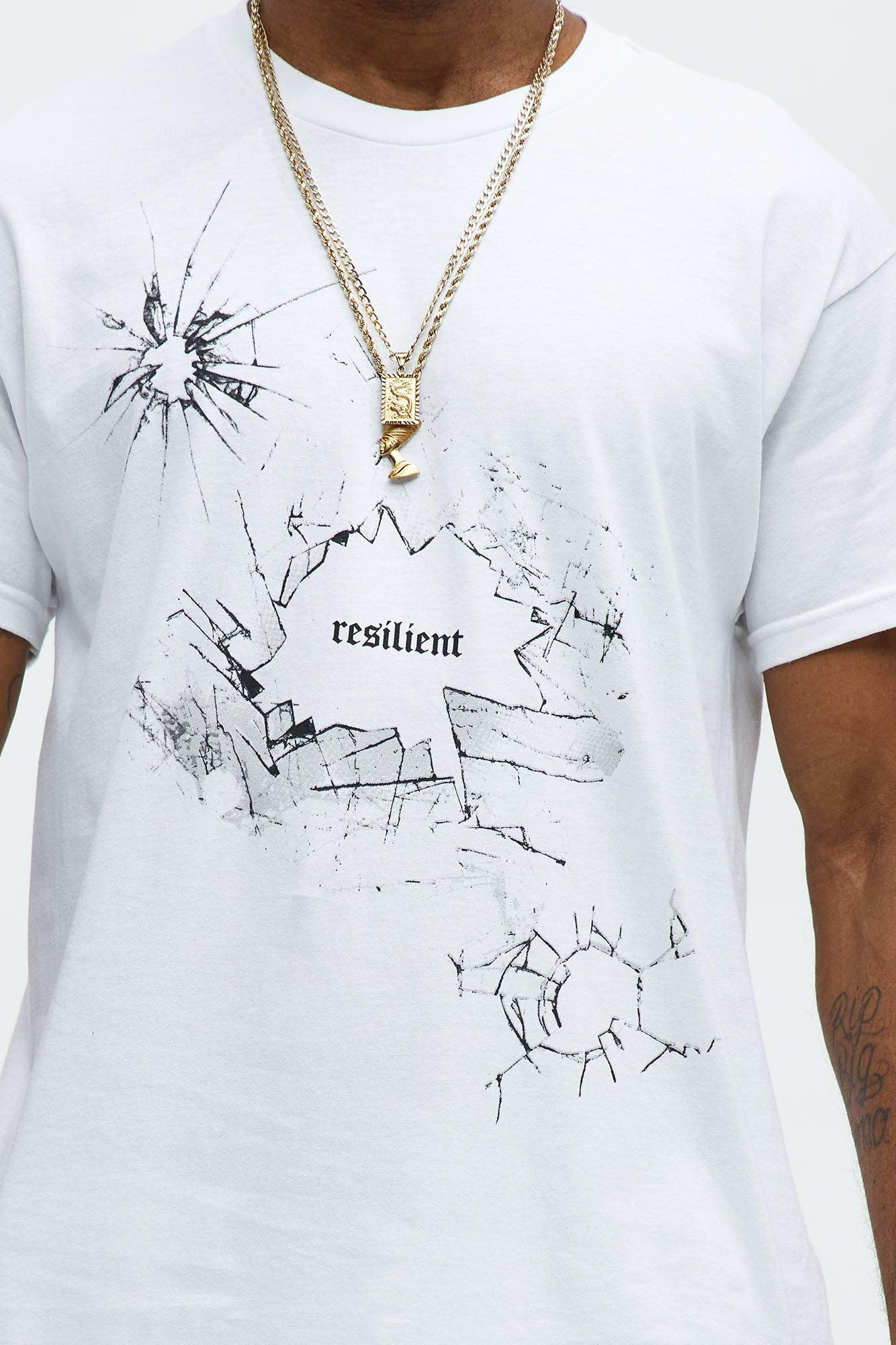Not Broken Resilient Short Sleeve Tee - White Product Image