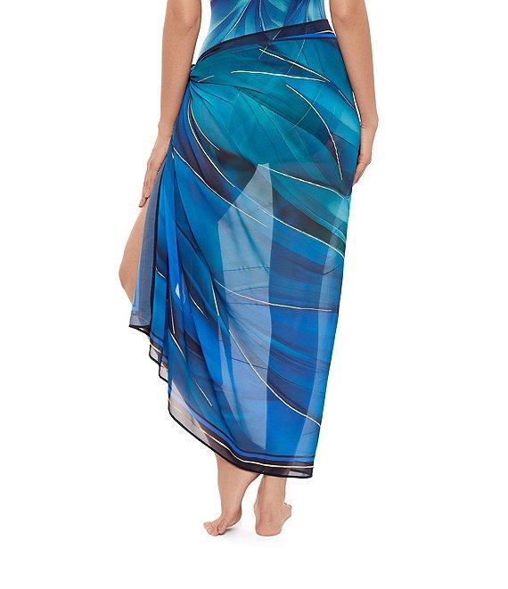 Miraclesuit Maldiva Semi-Sheer Georgette Pareo Swim Cover-Up Product Image