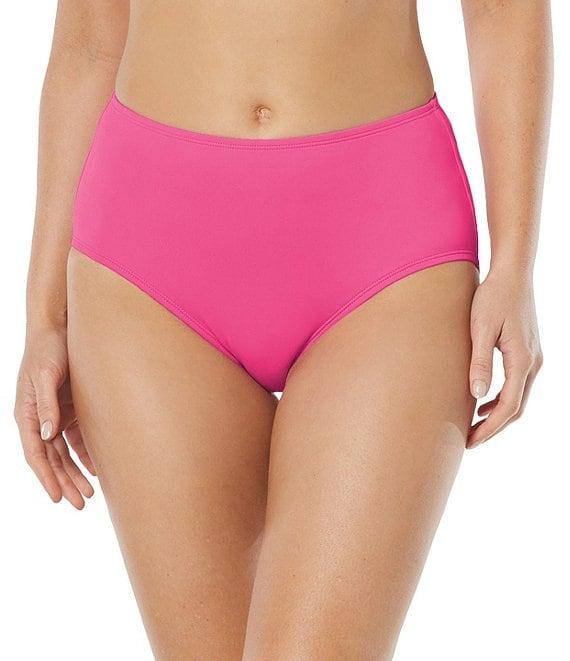 Beach House Chloe High Waisted Solid Bikini Swim Bottom Product Image