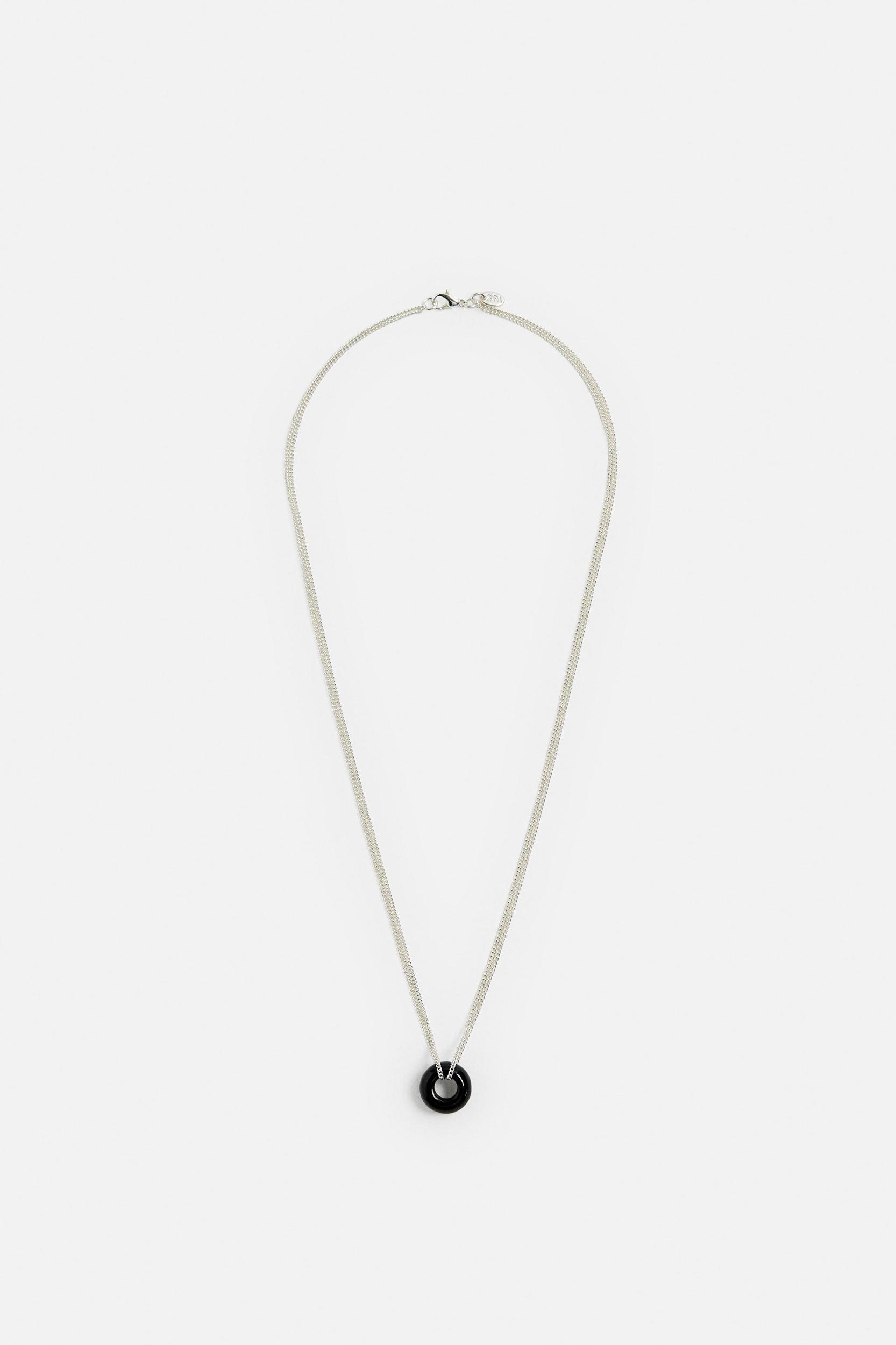 MIXED PENDANT NECKLACE Product Image