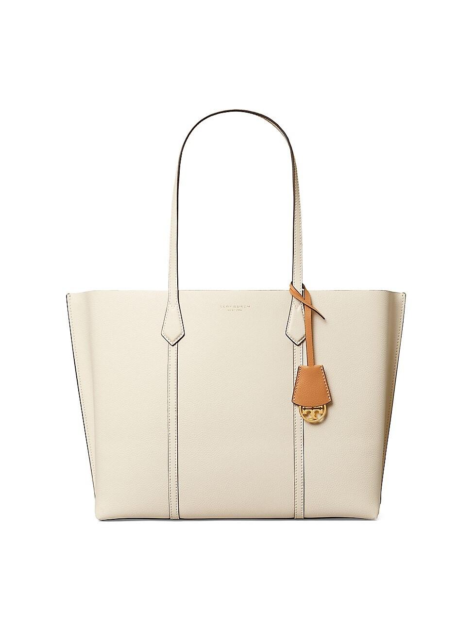 Tory Burch Perry Medium Leather Tote Product Image