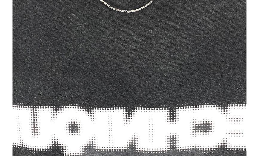 Metallic Layered Snakebone Necklace Product Image