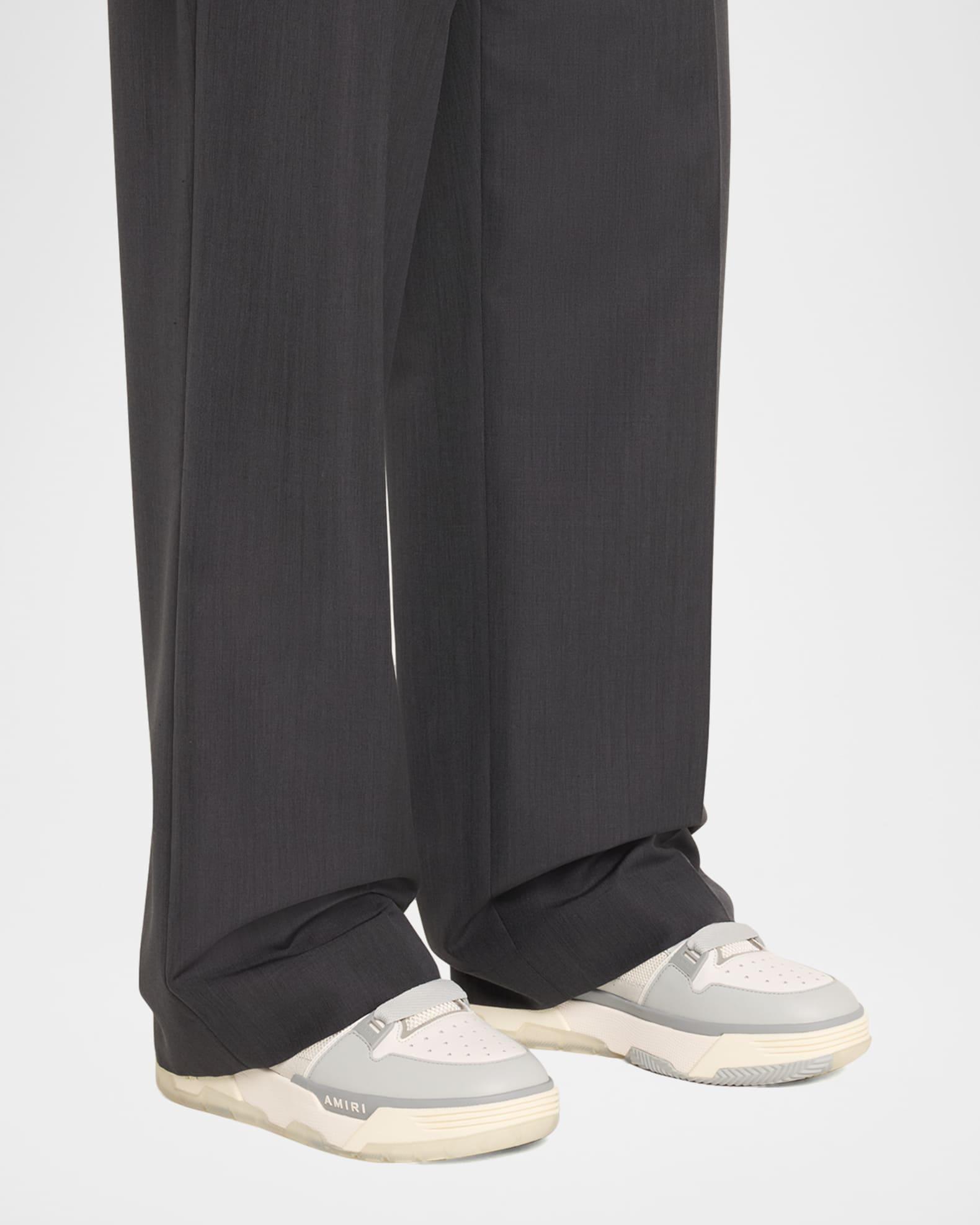 Men's MA-1 Leather & Mesh Low-Top Sneakers Product Image