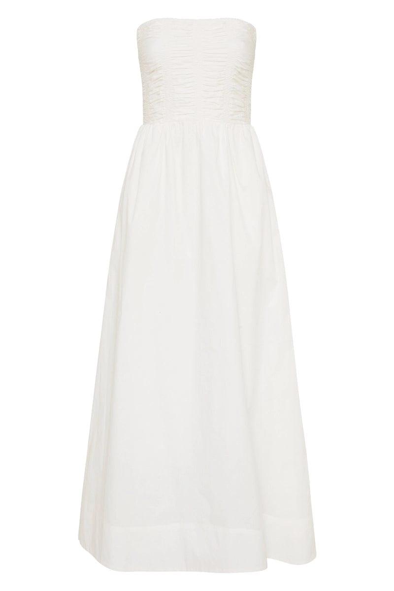 Dominquez Midi Dress White - Final Sale Product Image