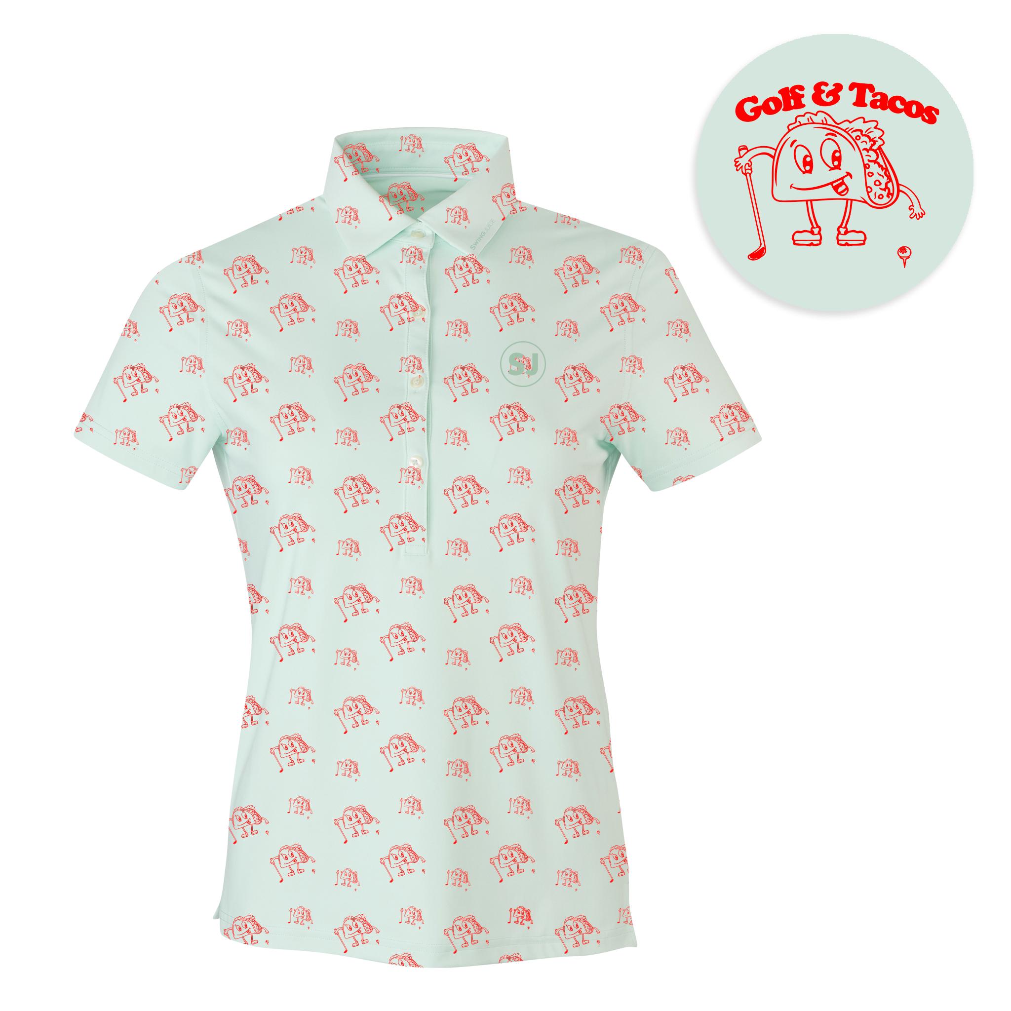 SwingJuice Golf & Tacos Women's Polo Female Product Image