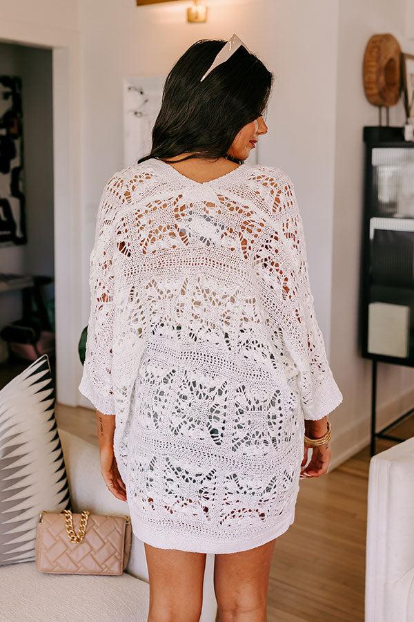 Southern Charm Crochet Cardigan Product Image