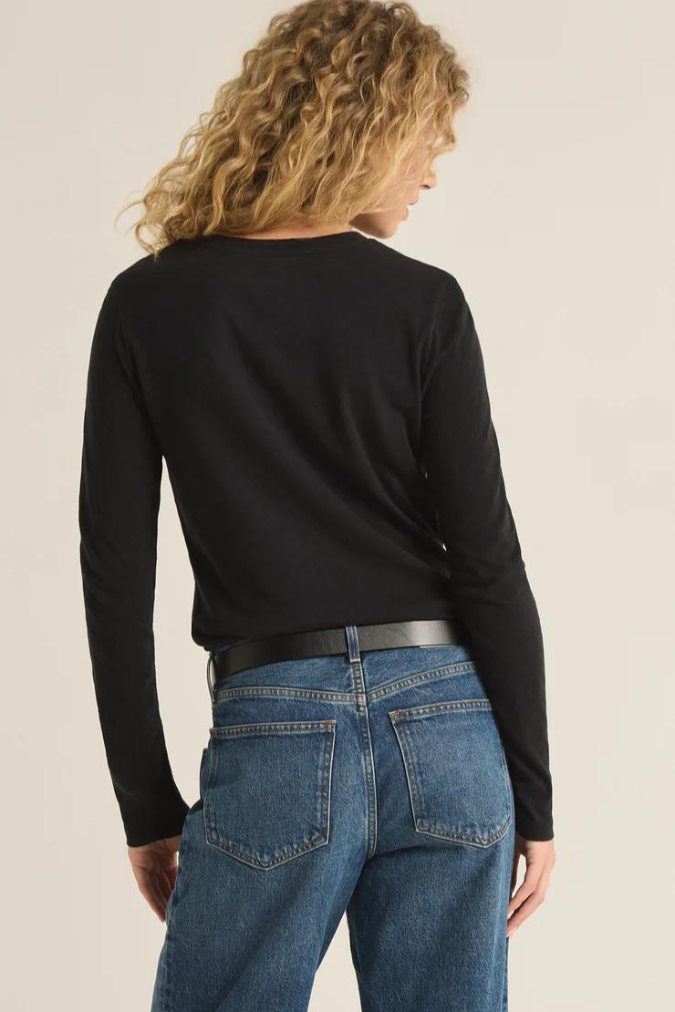 Modern Slub Long Sleeve Tee Product Image