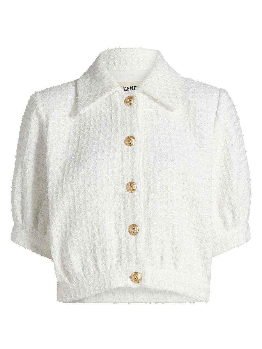 Womens Cove Crop Short-Sleeve Jacket Product Image