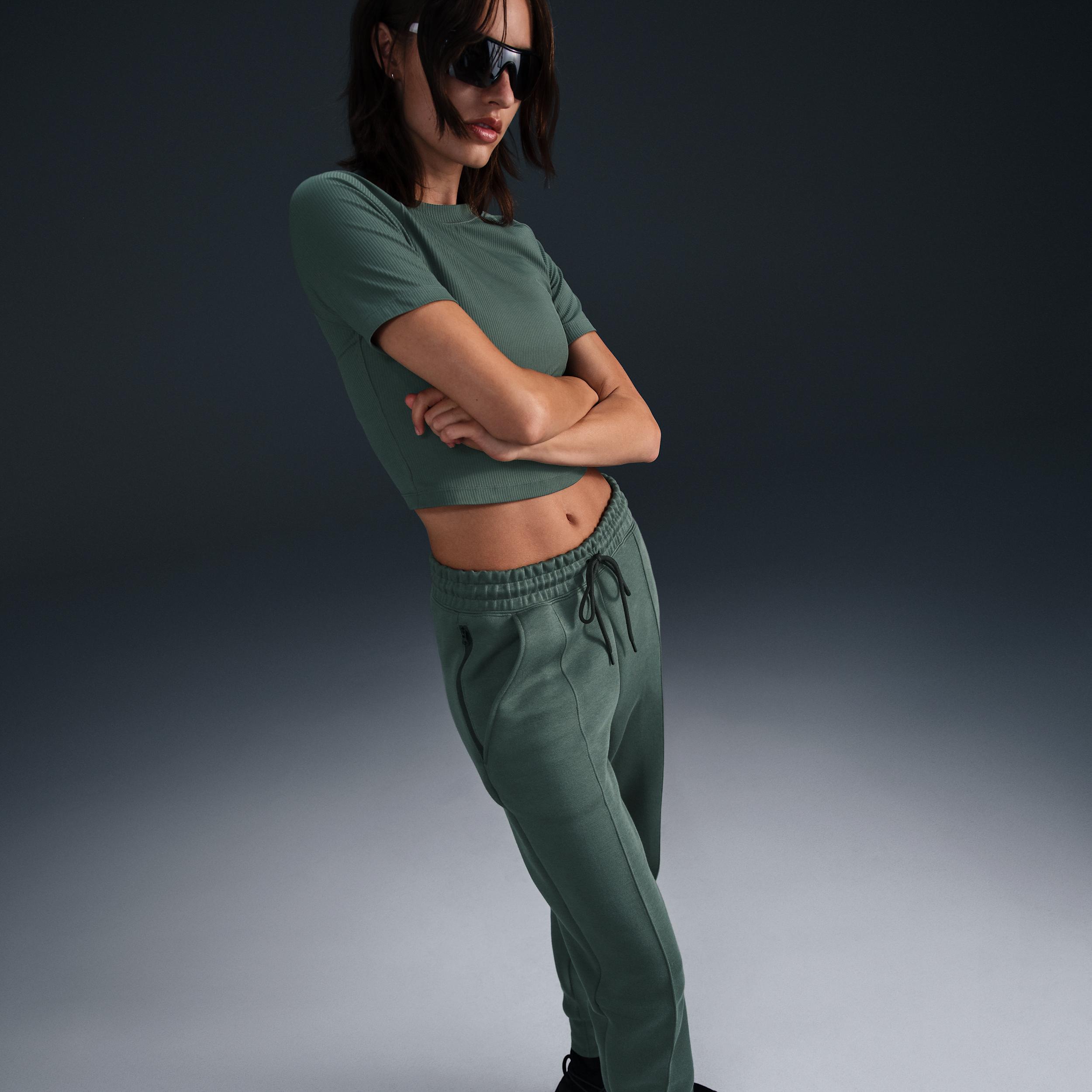 Women's Nike Sportswear Tech Fleece Mid-Rise Jogger Pants Product Image