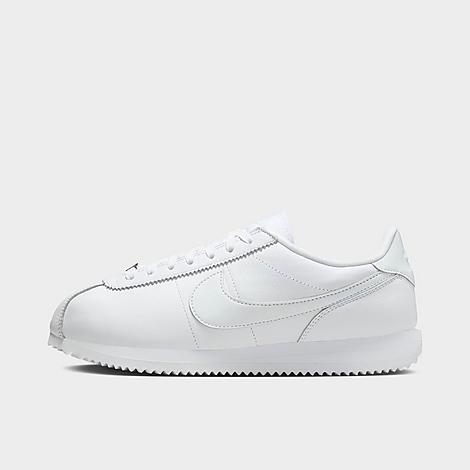 Nike Womens Cortez 23 Premium Leather Casual Shoes in White Product Image