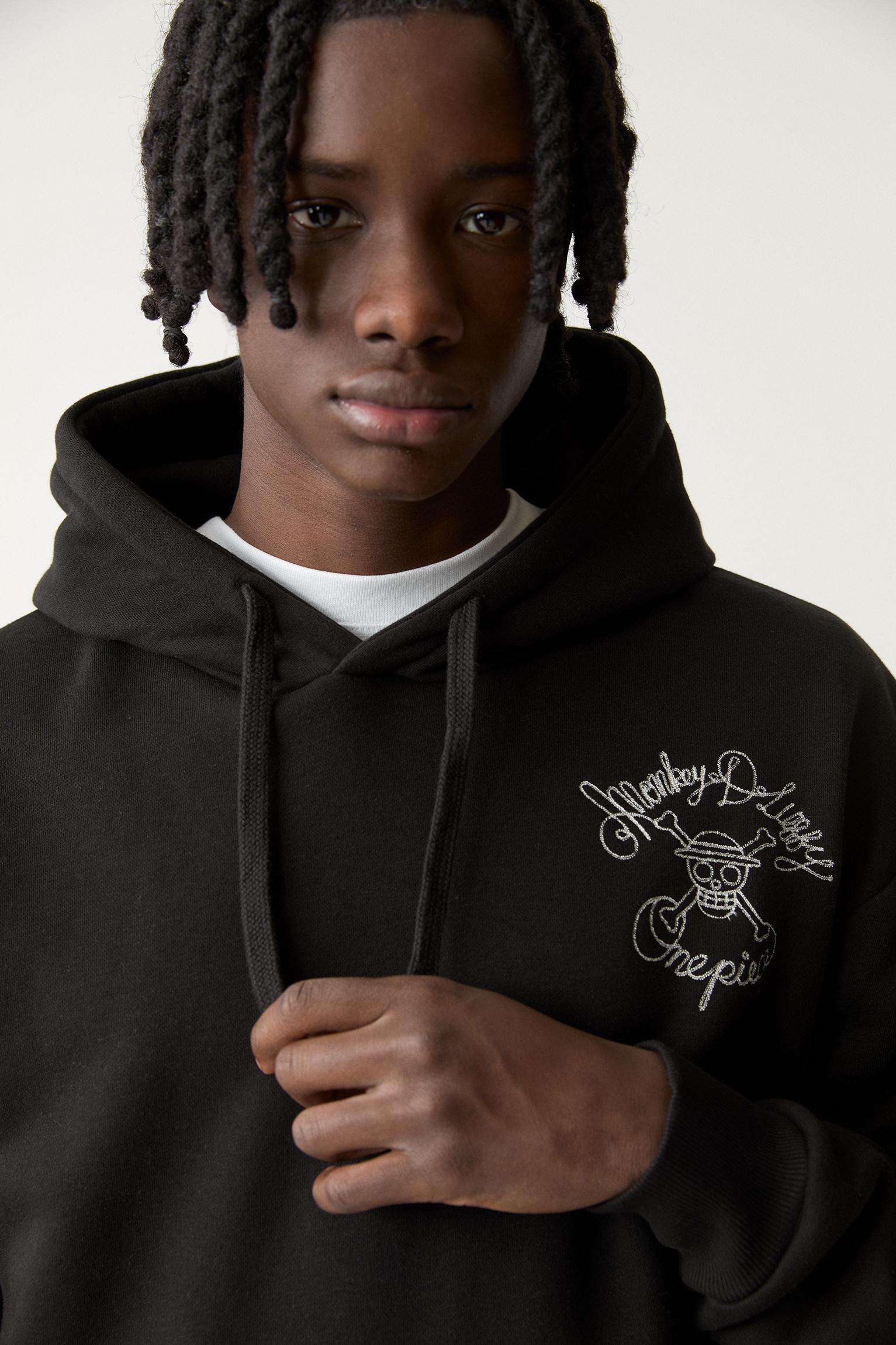 One Piece black hoodie Product Image