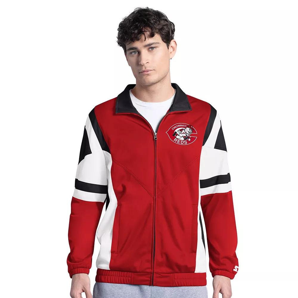 Men's Starter Royal Buffalo Bills Contender Vintage Logo Full-Zip Track Jacket,  Product Image