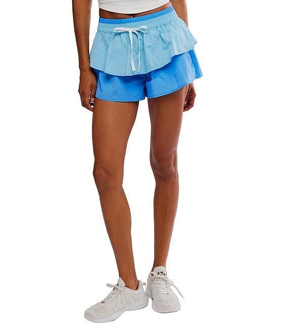 FP Movement Flex It Color Block Tiered Shorts Product Image