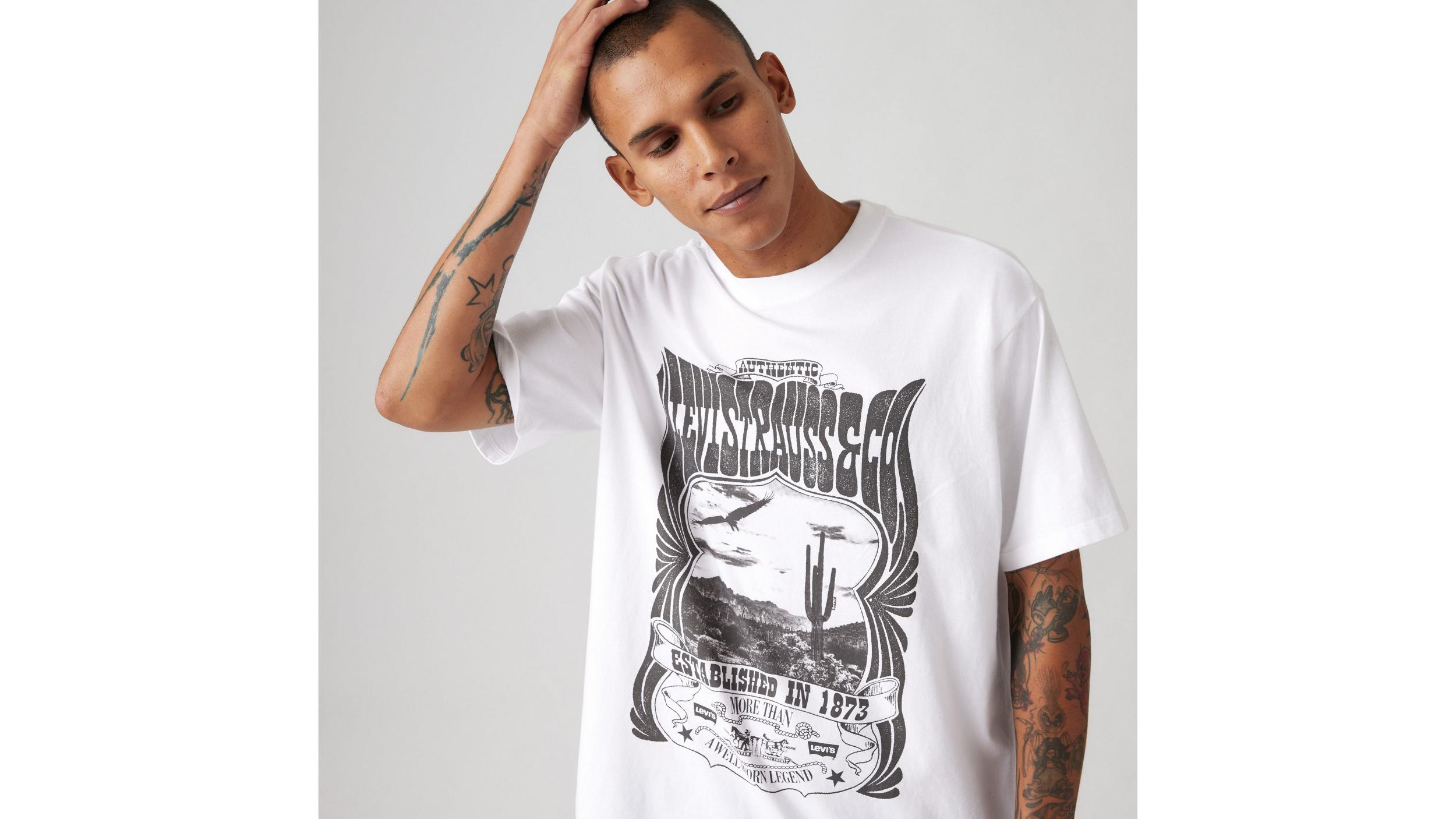 Vintage Fit Graphic T-Shirt Product Image