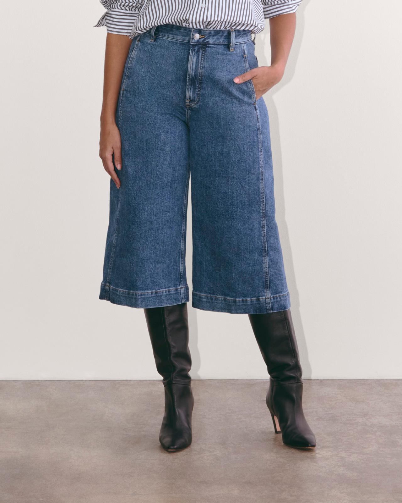 The Denim Culotte Product Image