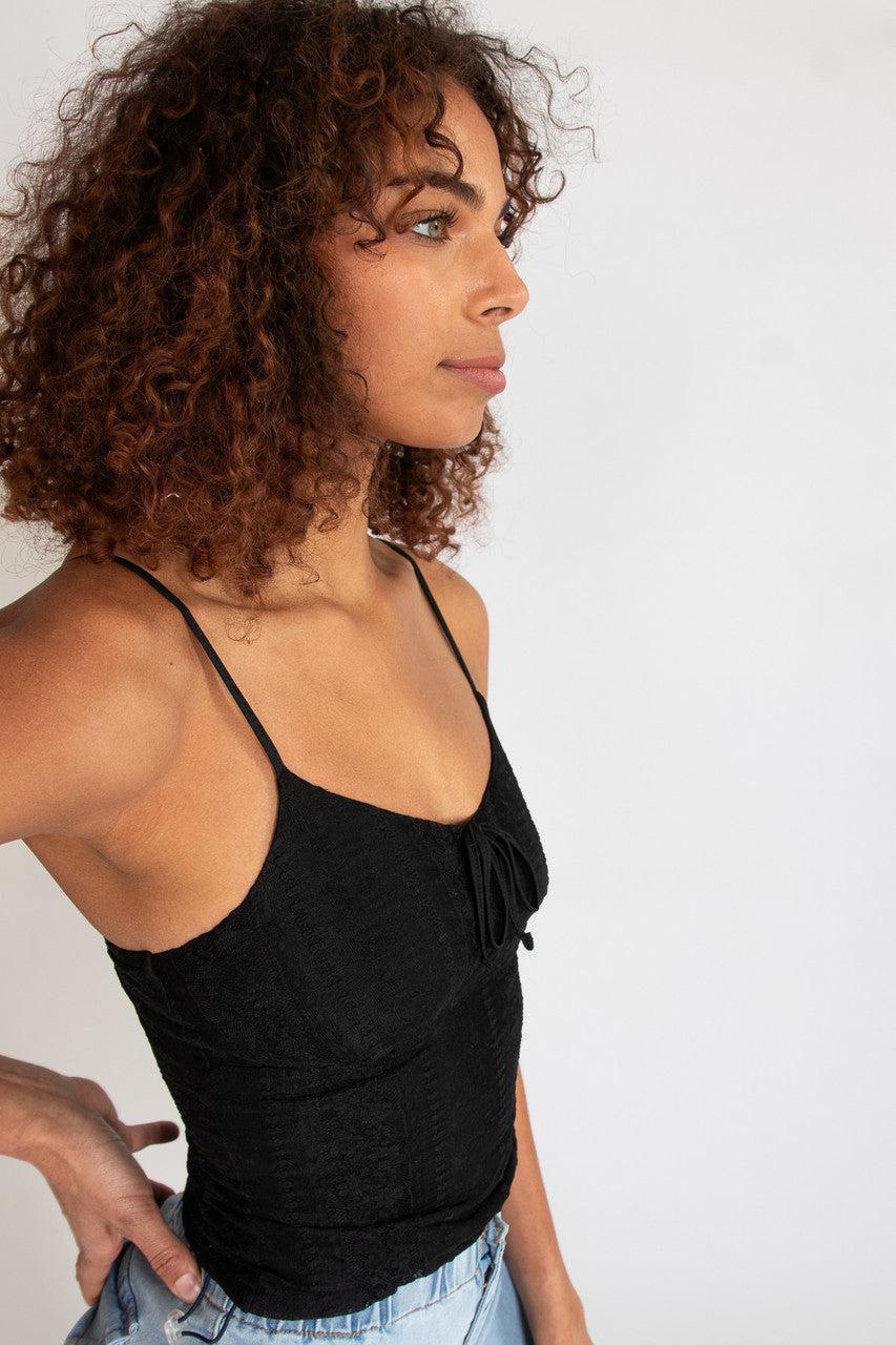 Lace Tie Front Cami Product Image