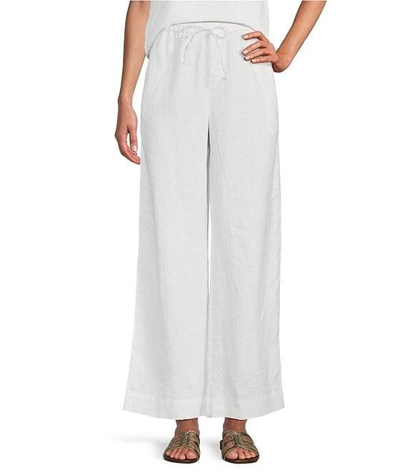 Tommy Bahama Two Palm Easy Lightweight Linen Elastic Drawstring Pants Product Image