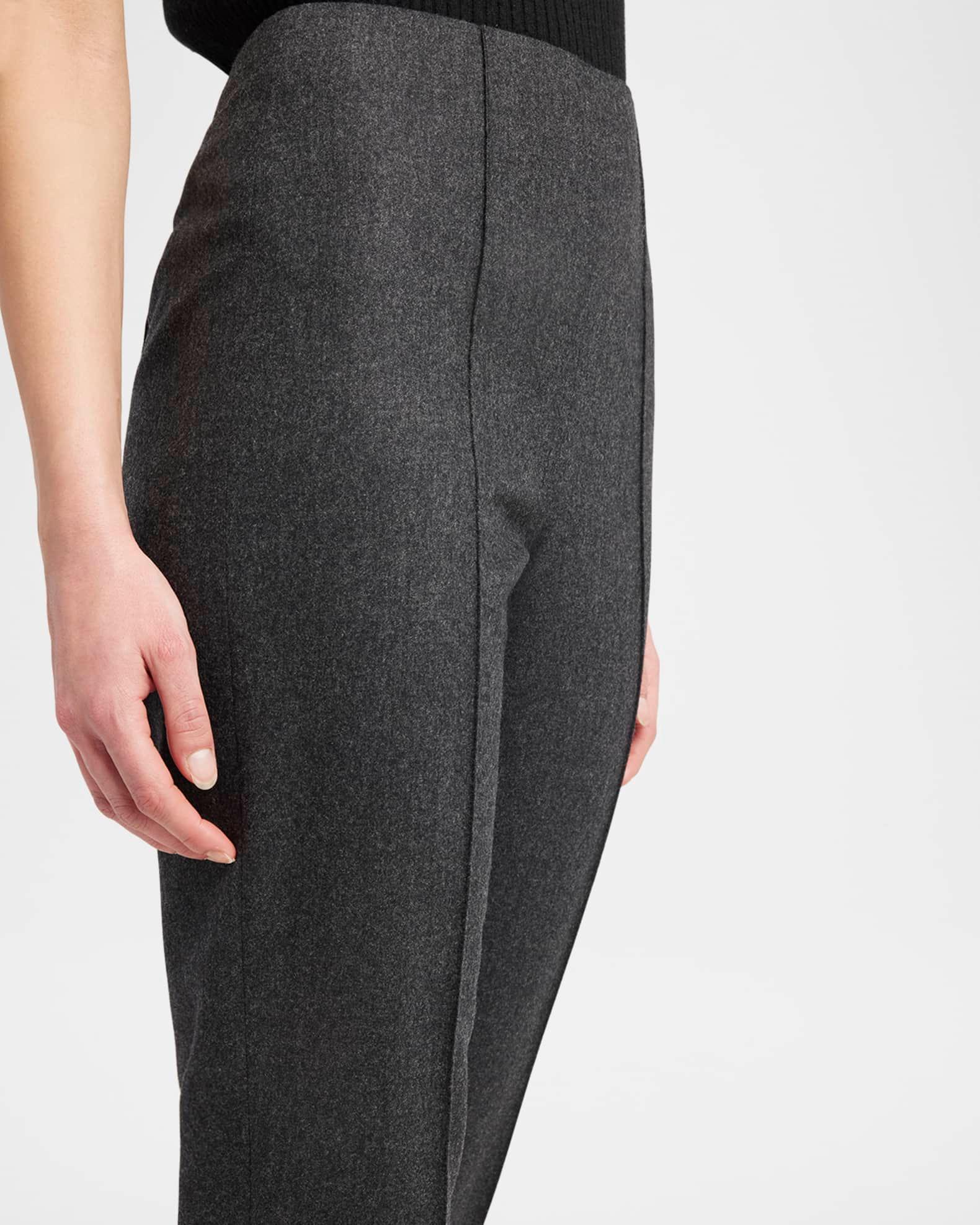 Cashmere Flannel Slim-Leg Ankle Trousers Product Image