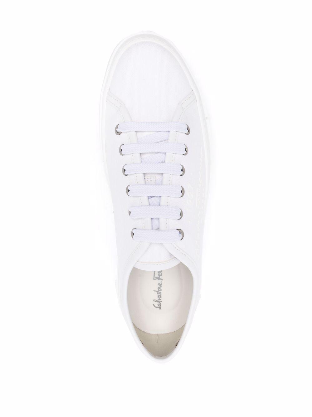 lace-up low-top sneakers  Product Image