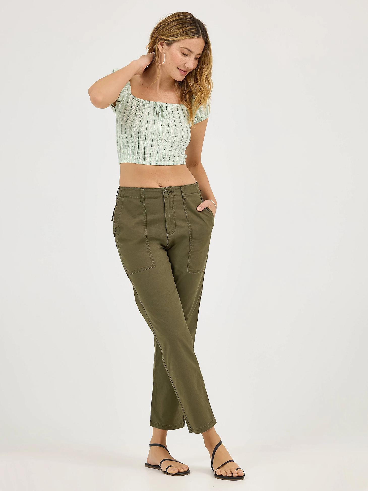 Women's Smocked Baby Doll Shirt | Women's Tops & Tees | Lee® Product Image