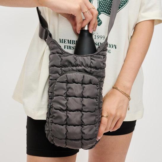 Quilted Puffer Water Bottle Crossbody Product Image