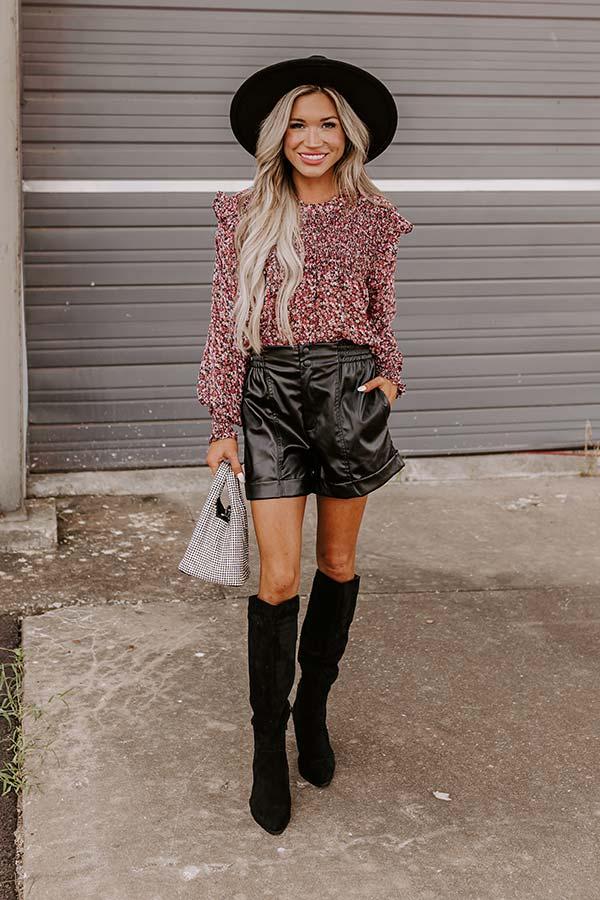 Vivid Views Floral Shift Top in Pink Product Image