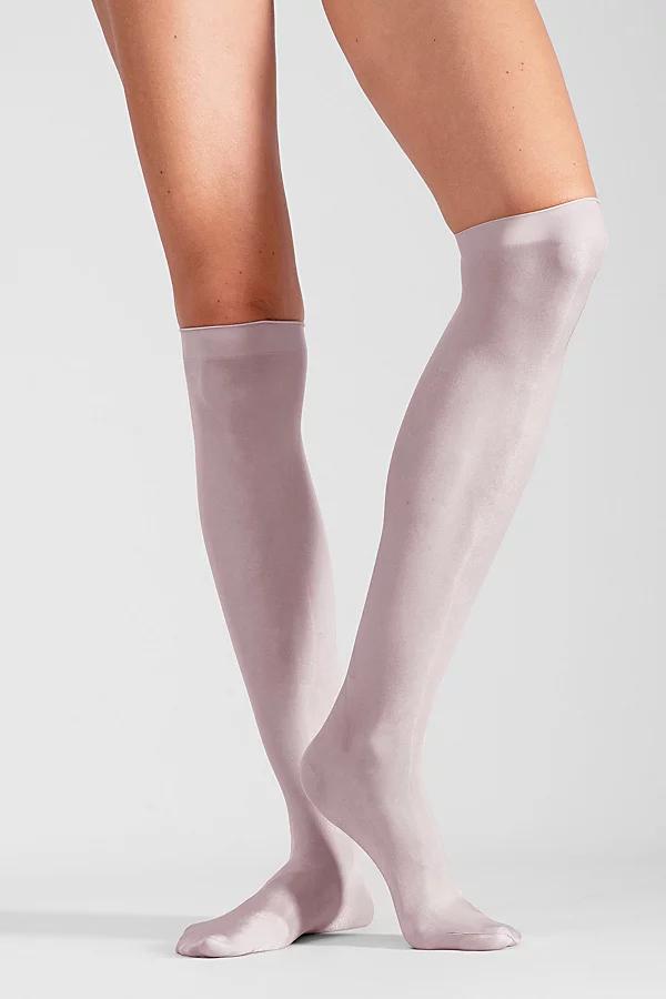 LECHERY Shiny Sheer Knee-High Sock Set Womens at Urban Outfitters Product Image