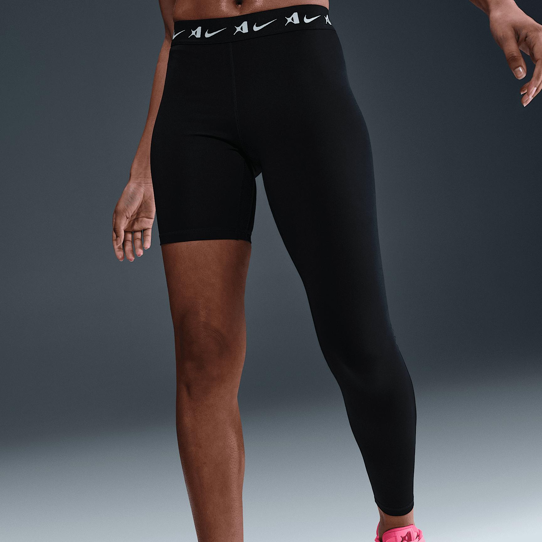Nike Women's A'ja Wilson A'symmetric Mid-Rise Single-Leg Basketball Leggings Product Image