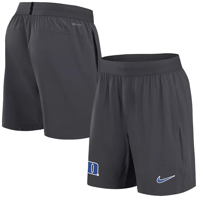 Men's Nike Navy West Virginia Mountaineers 2024 Sideline Performance Shorts, Size: Medium, Blue Product Image