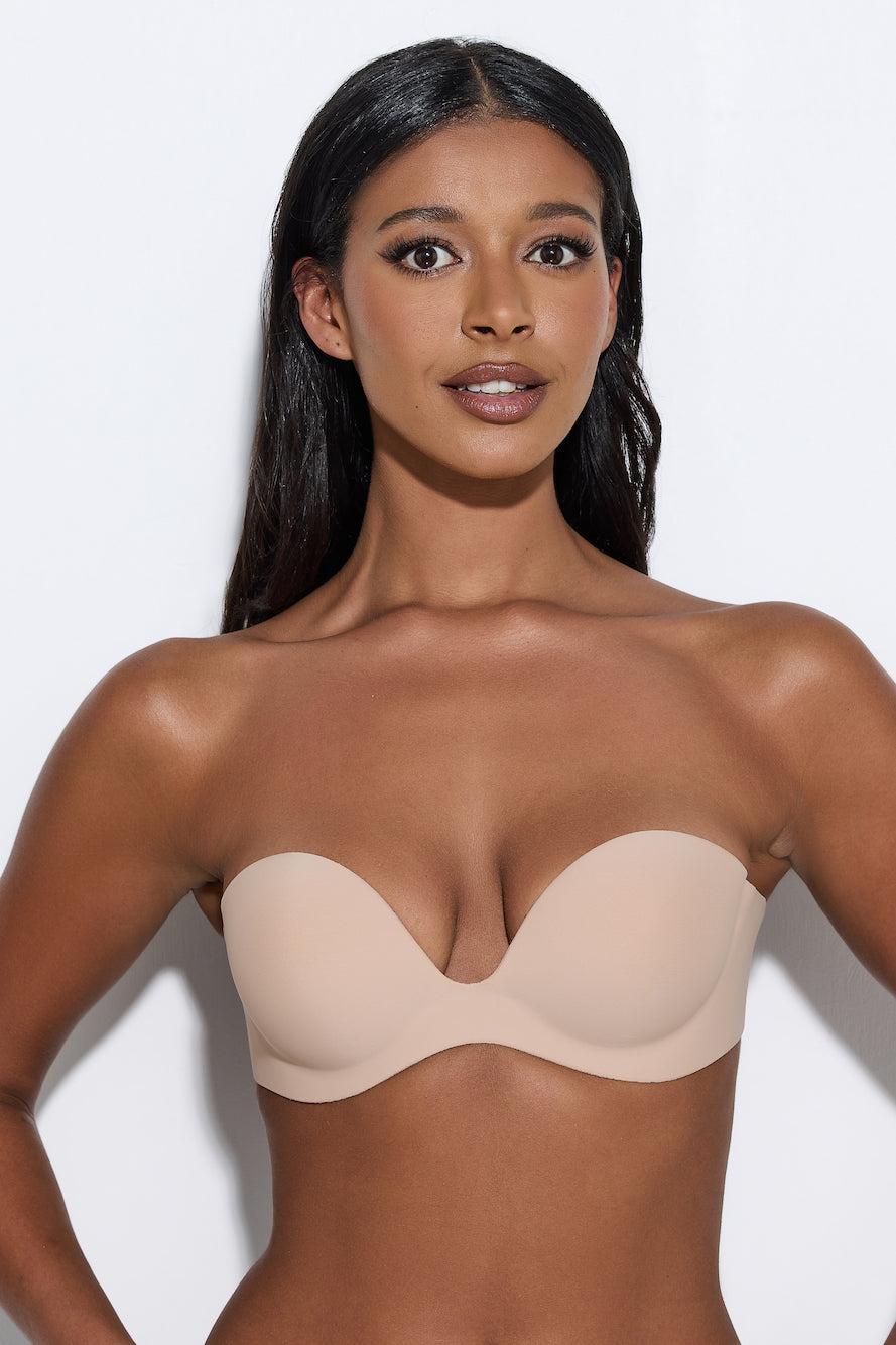 No Strings Attached Hidden Bra Nude Product Image