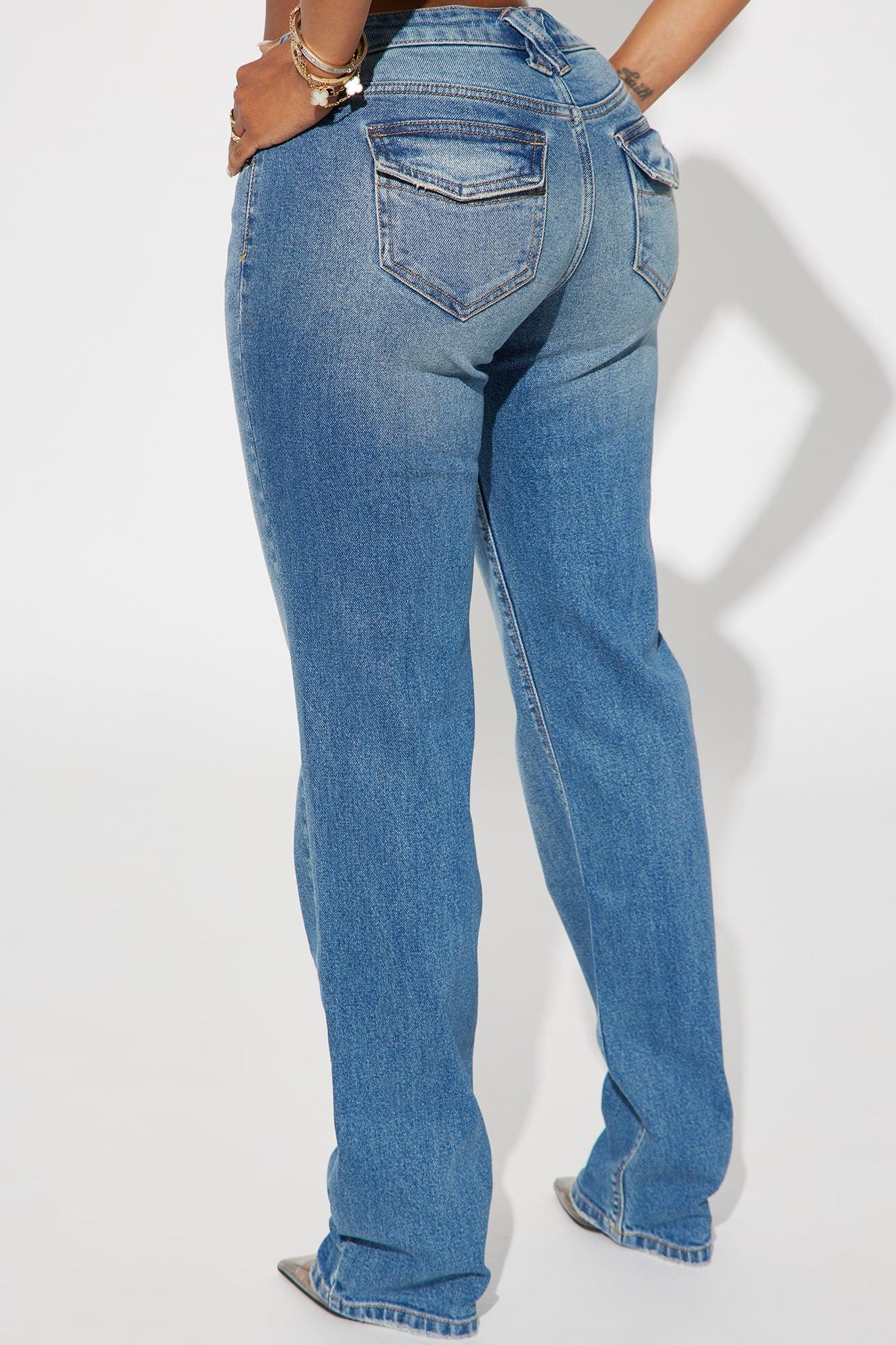 Sicily Straight Leg Jeans - Medium Wash Product Image